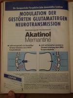 1993 Der Nervenarzt Akatinol Memantine