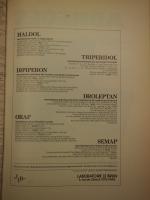 1977 AMP Haldol, Triperidol, Dipiperon, Droleptan, Orap, & Semap