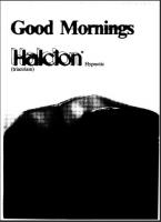 1986 CMAJ MAR HALCION