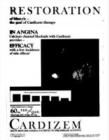 CMAJ  1987 Cardizem