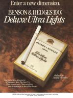 1985 Maclean's Cigarettes