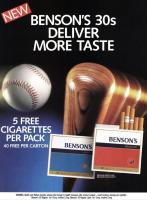 1986 Maclean's Cigarettes