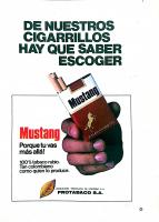 1983 Semana Cigarrillos Mustang 1