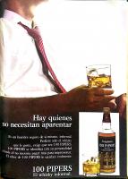 1983 Semana Whisky 100 pipers