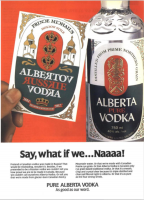 1990 Maclean's Alberta Vodka 1