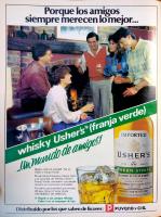 1987 Semana Whisky Usher's 2