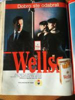 1991 NIN Wellss Cigarettes