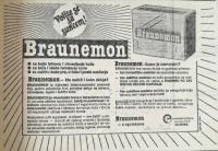 1984 Vecernje Novosti Braunemon Vitamin Capsules