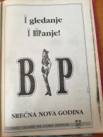 1992 Vecernje Novosti BIP Beer