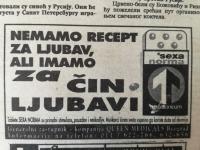 1994 Vecernje Novosti Sexa Norma Pills