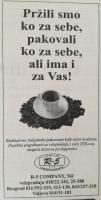 1998 Vecernje Novosti R-5 Italian Coffee 2