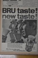 1971 Times of India Brooke Bond Bru Coffee