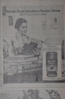 1983 Times of India Brooke House Instant Coffee 