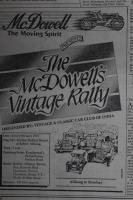 1987 Times of India McDowell's Vintage Rally
