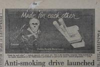 1988 Times of India anti-smoking