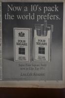 1996 Times of India Four Square Kings Cigarettes