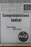 1998 Times of India Coca-Cola