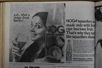 1976 Illustrated Weekly Noga Squash