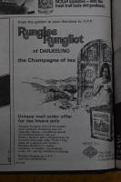 1976 Illustrated Weekly Runglee Rungliot of Darjeeling Tea