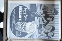 1980 Illustrated Weekly Nescafe Instant Coffee