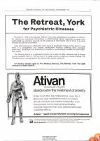 1977 British Journal of Psychiatry Ativan