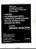 1973 British Journal of Psychiatry Depixol