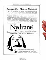 1973 British Journal of Psychiatry Nydrane