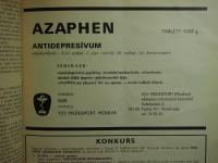 1974 Casopis Lekaru Czech Azaphen