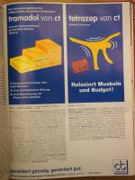 1997 Der Nervenarzt Tramadol from CT; Tetrazep from CT